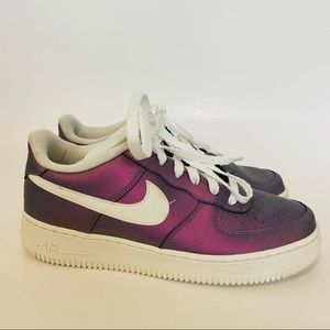 Nike Air Force 1 Iced Lilac Iridescent Sneakers